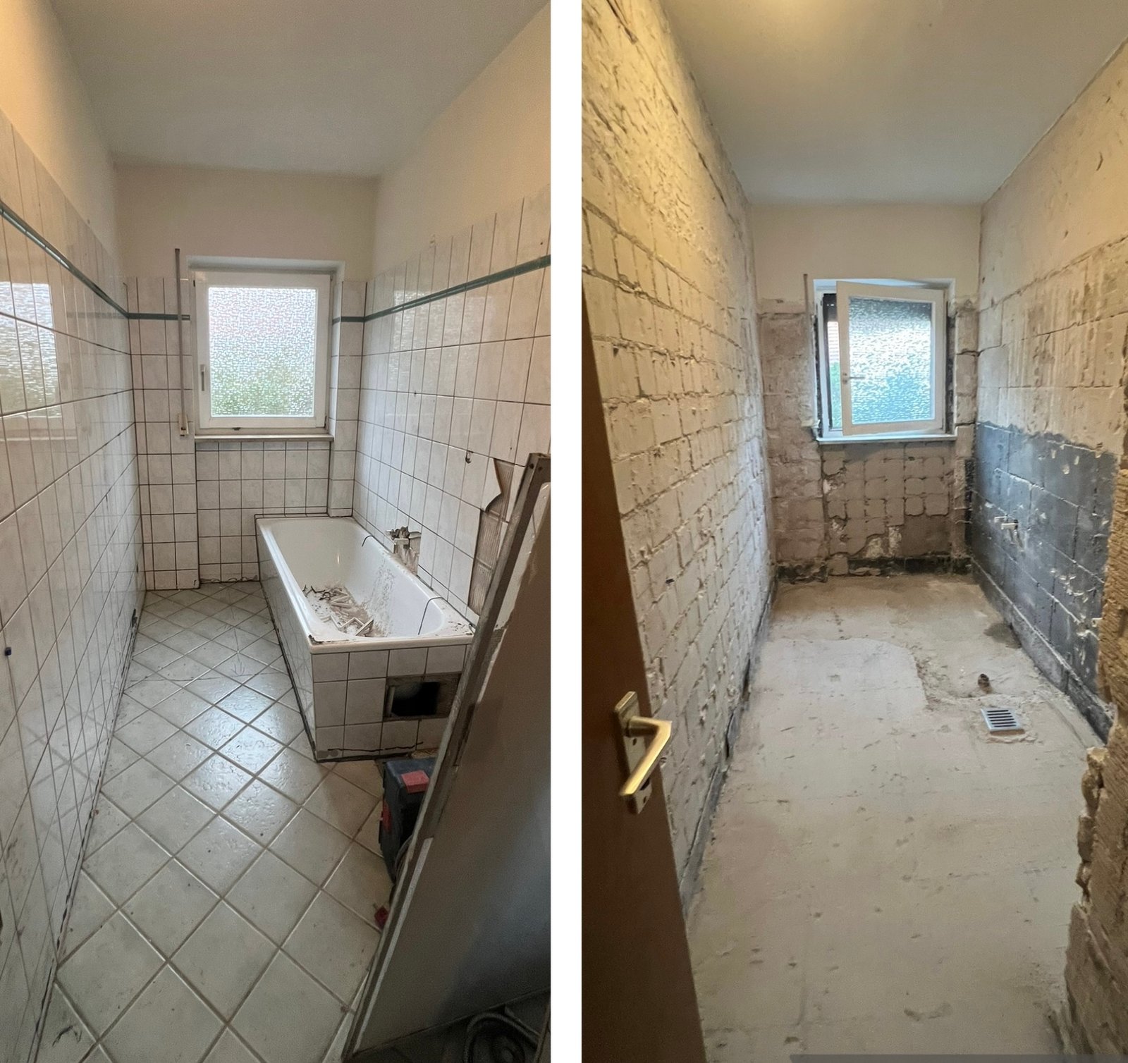 Entkernung Sanitärdemontage